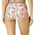 thumbnail image 4 of Juniors' Floral Print High-Waist Swim Bottom, 4 of 5