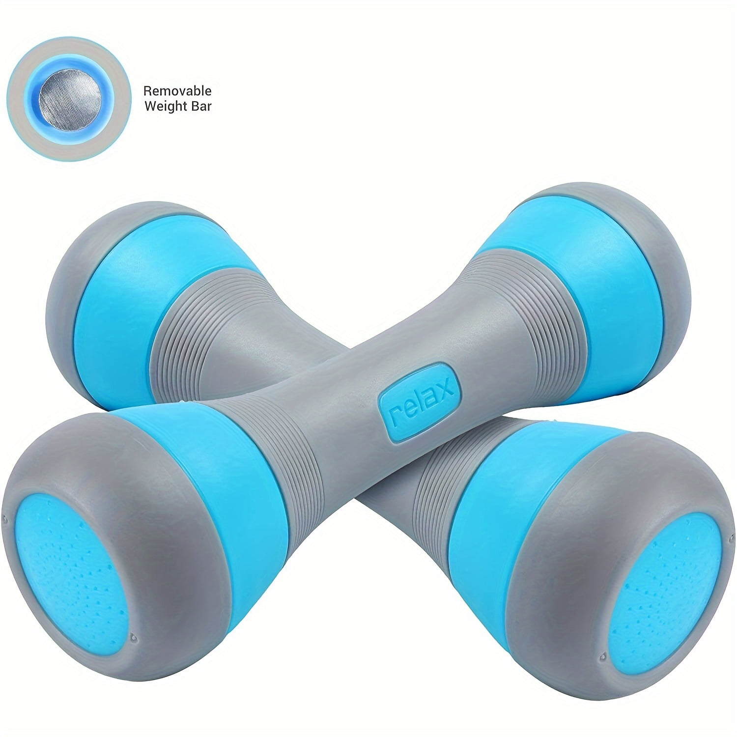5-in-1 Adjustable Dumbbell Set with Non-Slip Grip for Home Workout