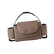 thumbnail image 5 of Bolsa de pañales para bebé, bolsa organizadora de pañales, fácil de instalar, con portavasos, bolsa de lona liviana y elegante para cochecito de bebé Marrón oscuro, 5 of 8