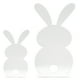 thumbnail image 5 of 2 pegatinas de Pascua para espejo, pegatinas para ventana, diseño de conejito, pegatinas de pared, 5 of 6