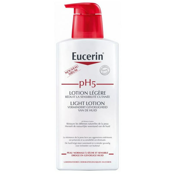 Eucerin pH5 Light Body Lotion for Sensitive, Dry Skin, 400ml -