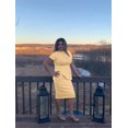 thumbnail image 4 of HSHDLDF Women Fashion Peplum Bodycon Short Sleeve Bow Club Ruffle Pencil Party Dress, 4 of 4
