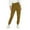 Khaki, variant on CONFREE Women's Casual Pants Slim Sport Pants for Women Elastic Waist Drawstring Solid Color Lightweight Active Jogger With Pocket