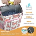 thumbnail image 2 of Marine Adorable Crab Cooler Backpack Insulated Waterproof Leak Proof Insulated Cooler Backpack Lightweight Lunch Picnic Camping Backpack Cooler for Men Women, 2 of 6