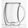 thumbnail image 4 of JoyJolt Caleo Insulated Double Wall Coffee Mug, Tea Glass 10 oz (Set of 2), 4 of 5
