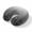 Black, variant on Neck Pillow Memory Foam,Gray Flower Soft Breathable U-Shaped Travel Pillows,Geometric Stripe Gradient Branch Minimalist Lightweight Ergonomic Neck Support Cushion for Office Airplane 11.4"x11.4"x3.9"