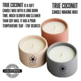 thumbnail image 6 of True Coconut Premium All-Natural Coconut Wax Blend for Luxiurious DIY Candle Making - Made in The USA (10 Pound Box), 6 of 9