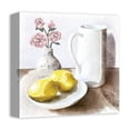 thumbnail image 2 of Creative Products Lemon Pitcher and Flowers 12x12 Canvas Wall Art, 2 of 5