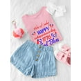 thumbnail image 3 of 4Th Of July Happy T-Shirt Toddler -Image by Shutterstock,  2 Toddler, 3 of 4