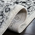 thumbnail image 5 of SAFAVIEH Tulum Chao Traditional Area Rug, 9' x 12', Ivory/Black, 5 of 8