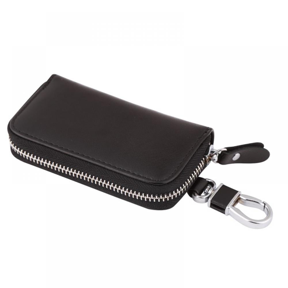  ihreesy Car Key Holder Bag,Car Smart Key Chain Keychain Holder  Multifunctional Keychain Case Wallet Keyring Zipper Bag with Metal Hook  Zipper,Gray : Clothing, Shoes & Jewelry