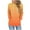 Orange, variant on Hanen Long Sleeve Womens Tops Casual Women's Color Blocked Fashionable Loose Casual Long Sleeved Pocket Hooded Sweatshirt Top Athletic Sweatshirts for Women