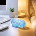thumbnail image 5 of TOYOUME Glitter Peanut Squishy, Stress Relief, Slow Rising, Fruit Squeeze, Blue, 5 of 8