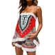 thumbnail image 1 of Conjuntos de 2 piezas de verano de estilo étnico bohemio para mujer Pompotops  ulkah937299, 1 of 5