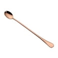 thumbnail image 1 of 9-inch Iced Tea Spoon Stainless Steel Long Handle Spoon Milkshake Spoon Coffee Stirring Spoon Titanium, 1 of 8