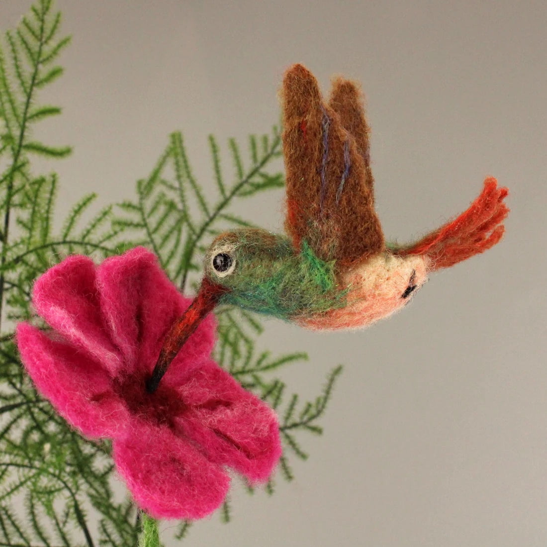 Felting Kit - Hummingbird Needle Felting Kit