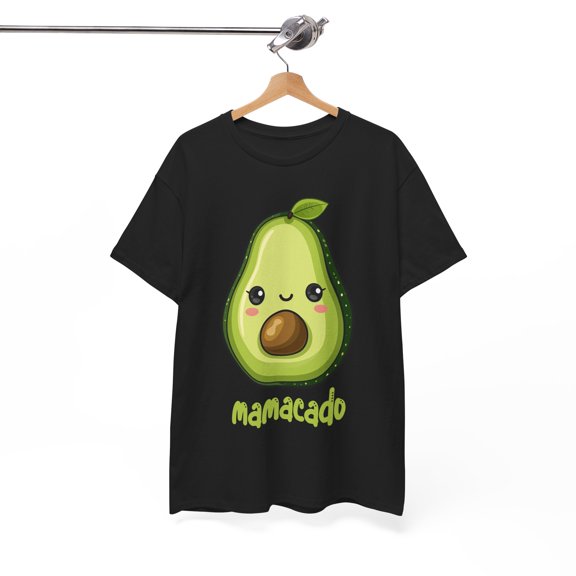 Mamacado Avocado Mama Mothers Day Funny Avocado Mom T-Shirt ID-0403-3XUE