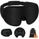 thumbnail image 1 of wonima11 Sleep Mask, Super Soft 3D Contoured Cup Sleeping Mask, Upgraded 100% Blockout Light Sleep Masks for Women Men with Adjustable Strap, Comfortable Concave Molded Eye Covers for Sleeping, Black, 1 of 1