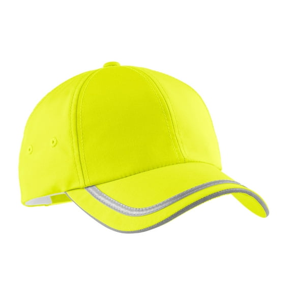 Port Authority Enhanced Visibility Cap-One Size (Safety Yellow/ Reflective)