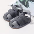thumbnail image 2 of Baby Boy Walking Sandals Infant Closed Toe Breathable Mesh Lightweight Sport Sandals for Summer Outdoor Toddler Casual Shoes Gibobby,4,Grey, 2 of 9