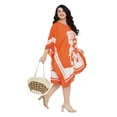 thumbnail image 3 of Gypsie Blu Women Tunics Dress Short 3/4 Sleeves Caftans for Ladies Casual Dresses, 3 of 7