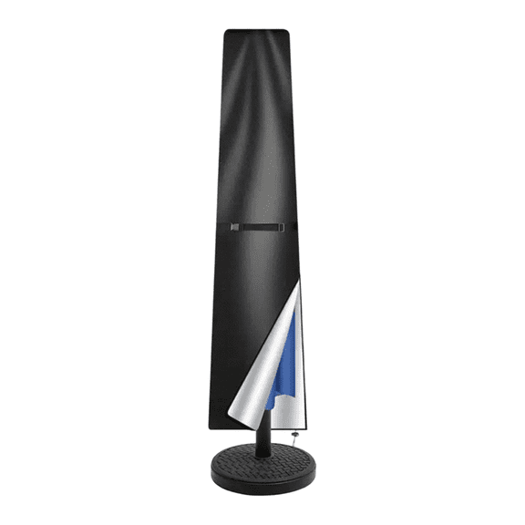 GRIMPEX Uv Block Waterproof Cover for 13Ft Banana Roman Outdoor Patio Sun Umbrella Black 30*50*190Cm