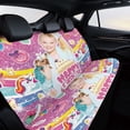 thumbnail image 4 of JOJO Siwa-theme Car Rear Seat Covers Back Elastic Flexible Car Seat Covers Decorative Fits Most Cars 120x59x76cm, 4 of 6