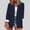 Dark Blue, variant on Simua Women's Casual Blazer Jacket Button Long Sleeve Work 0ffice Blazer Lapel Open Front Jacket