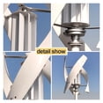 thumbnail image 2 of Daily 15kwh 5000W Turbine Solar System With Free Charging Controller Yacht Farm Family Farm ,Widely Use, 2 of 7