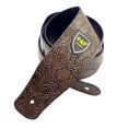 thumbnail image 1 of Durable PU Leather Strap Belt For Guitars Perform Practice Accessory - Brown, as described, 1 of 8