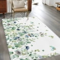 thumbnail image 2 of Sage Green Eucalyptus Area Rugs 2.7'x5', Washable Small Throw Rugs for Kitchen Bedroom, Weeping Botanical Farmhouse Leaves Indoor Outdoor Rug Non-Slip Low Pile Carpet Runner Reversible Floor Mats, 2 of 8