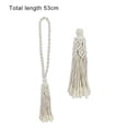 thumbnail image 3 of Bohemian Macrame Woven Rope Curtain Tiebacks Tassels Garland Drapes Holdback Home Decor, 3 of 4
