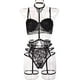 thumbnail image 4 of LYPERLA Baby Doll, Conjunto de lencería de Encaje para Mujer con Cinturones de Liguero, Sujetador y Bragas, sostén y Tanga, Body Ropa de Noche, Bodysuit Sexy y Elegante. brillar Electrónica, 4 of 5