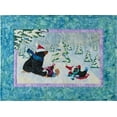 thumbnail image 2 of 12 Months of Happy Jan01 Sledding into the New Year 25x18 Applique Patterne, 2 of 2