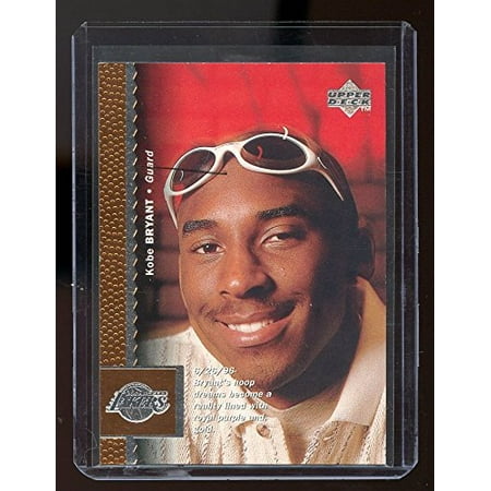 - 1996-97 Upper Deck #58 Kobe Bryant Lakers Rookie Card