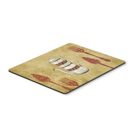 "Teapot Welcome Mouse Pad Hot Pad or Trivet"