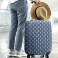 thumbnail image 2 of Blue Bigfoot Pattern Luggage Cover Fashion Suitcase Cover Baggage Covers Fit 25-28 Inch Luggage (Go Travel), 2 of 5