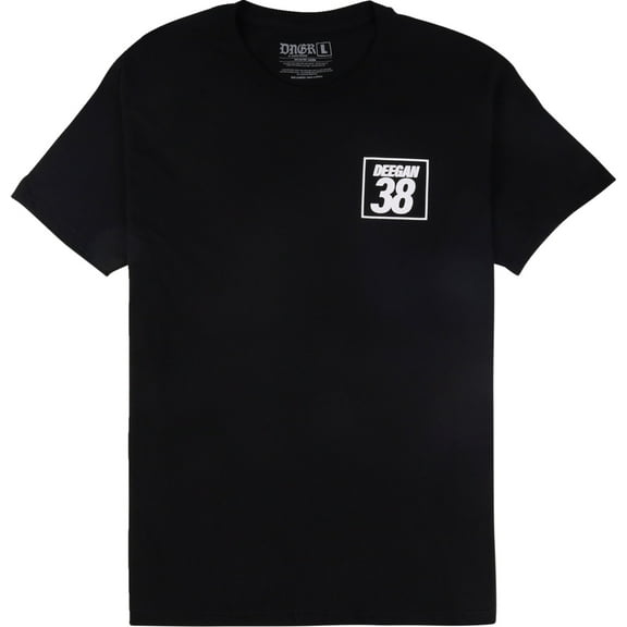 Deegan Holeshot Mens Short Sleeve T-Shirt Black XXL