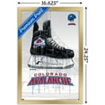 thumbnail image 3 of NHL Colorado Avalanche - Drip Skate 21 Wall Poster, 14.725" x 22.375", Framed, 3 of 3
