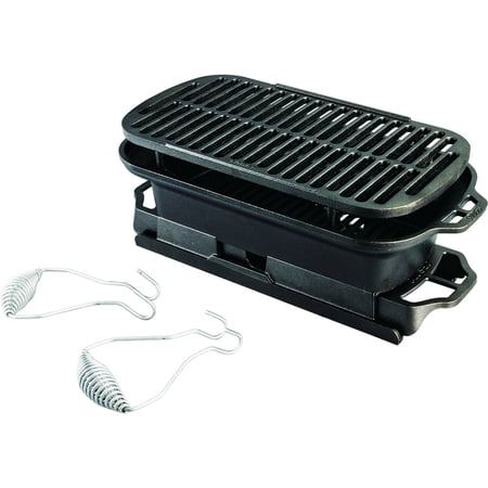 Lodge Sportsman's Pro Charcoal Grill Black