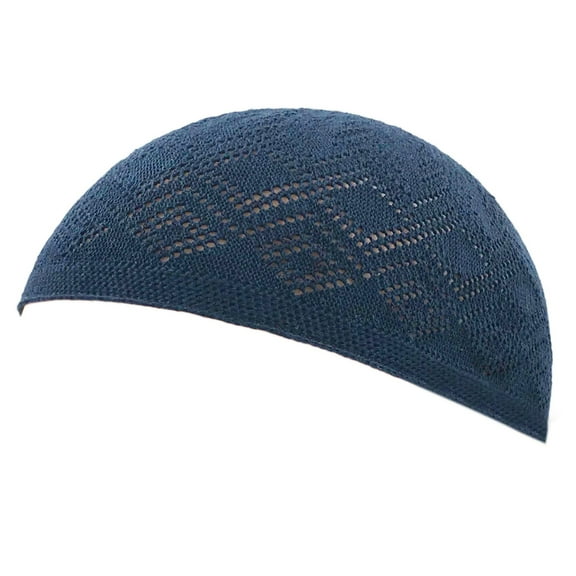 YROHGKPN Breathable Knit Stretchy Skull Caps Kufi Hats for Men Helmet Liner Muslims Ramadans Gifts