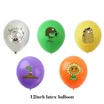 thumbnail image 4 of Globos de látex de plantas VS Zombies, juego de feliz cumpleaños, suministros para fiestas, juguete de decoración, 10 piezas（10pcs, 4 of 5