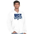 thumbnail image 5 of West Virginia is the Best Funny State Zip Up Hoodie Men's Women's Brisco Brands L, 5 of 6