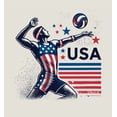 thumbnail image 4 of USA Volleyball Adult Sand Long Sleeve Hoodie-XL, 4 of 4