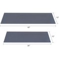 thumbnail image 2 of Rubber-Cal Coin-Grip Vinyl Step Mats - 2mm x 48"x 10" - Brown (6pack), 2 of 8