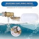 thumbnail image 2 of Automatic 1/2 Inch Float Valve for Pond Water Shutoff and Auto Fill in Livestock Tanks, 2 of 5