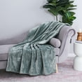 thumbnail image 4 of Better Homes & Gardens Soft Plush Grey Throw Blanket, 4 of 5