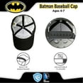 thumbnail image 5 of DC Comics Boys' Super Hero Baseball Cap - 3D Superman, Batman, Justice League Hat (2T-7), 5 of 6