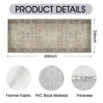 thumbnail image 2 of Washable Kitchen Runner Rug 2x5 ft, Modern Vintage Soft Low Profile Non Slip Rug with PVC Backing, Farmhouse Vintage Carpet for Kitchen Sink, Hallway, Laundry Room, 2 of 6