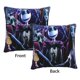 thumbnail image 4 of Fundas de almohada de terciopelo negro de Pesadilla antes de Navidad para sala de estar, sofá, dormitorio, fundas de cojín cuadradas sólidas suaves decorativas con cremallera invisible, sin inserto., 4 of 5
